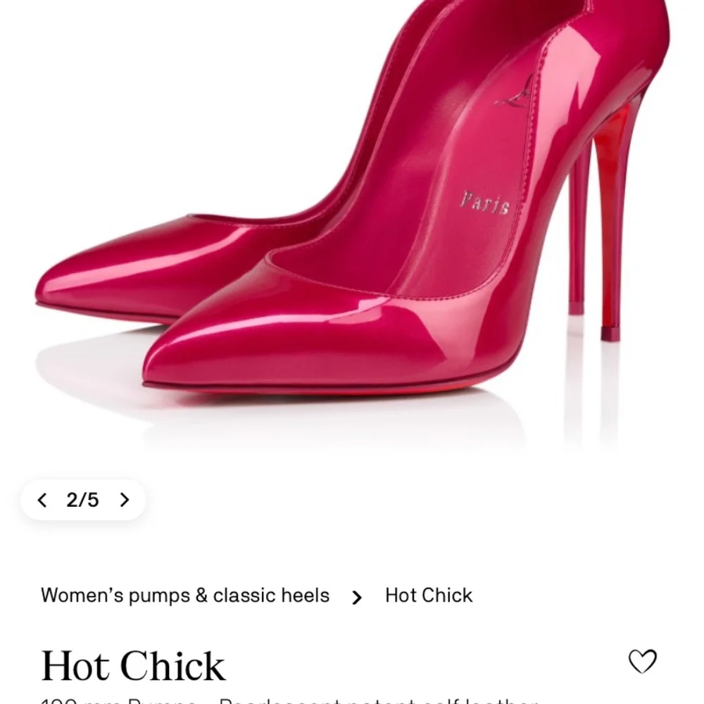Christian Louboutin Hot Chick - Pink - Worn Once - Picture 2 of 2